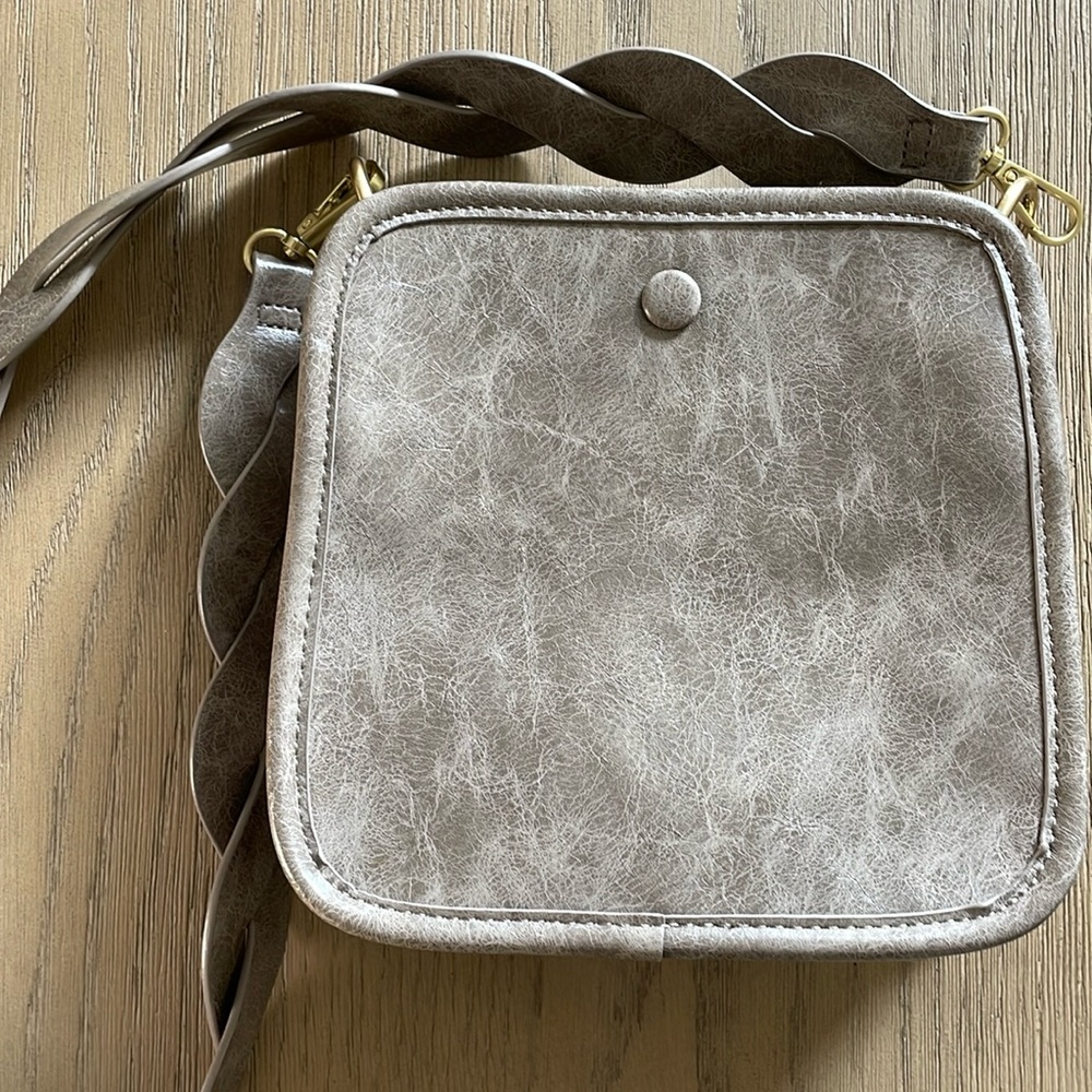Anthropologie Bette Vegan Leather Crossbody Bag